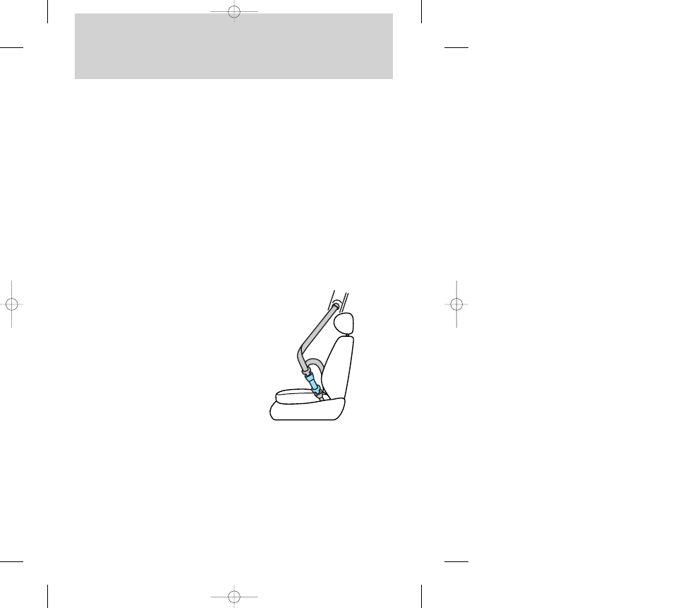 Seating and safety restraints | FORD 2000 Contour User Manual | Page 85 / 248