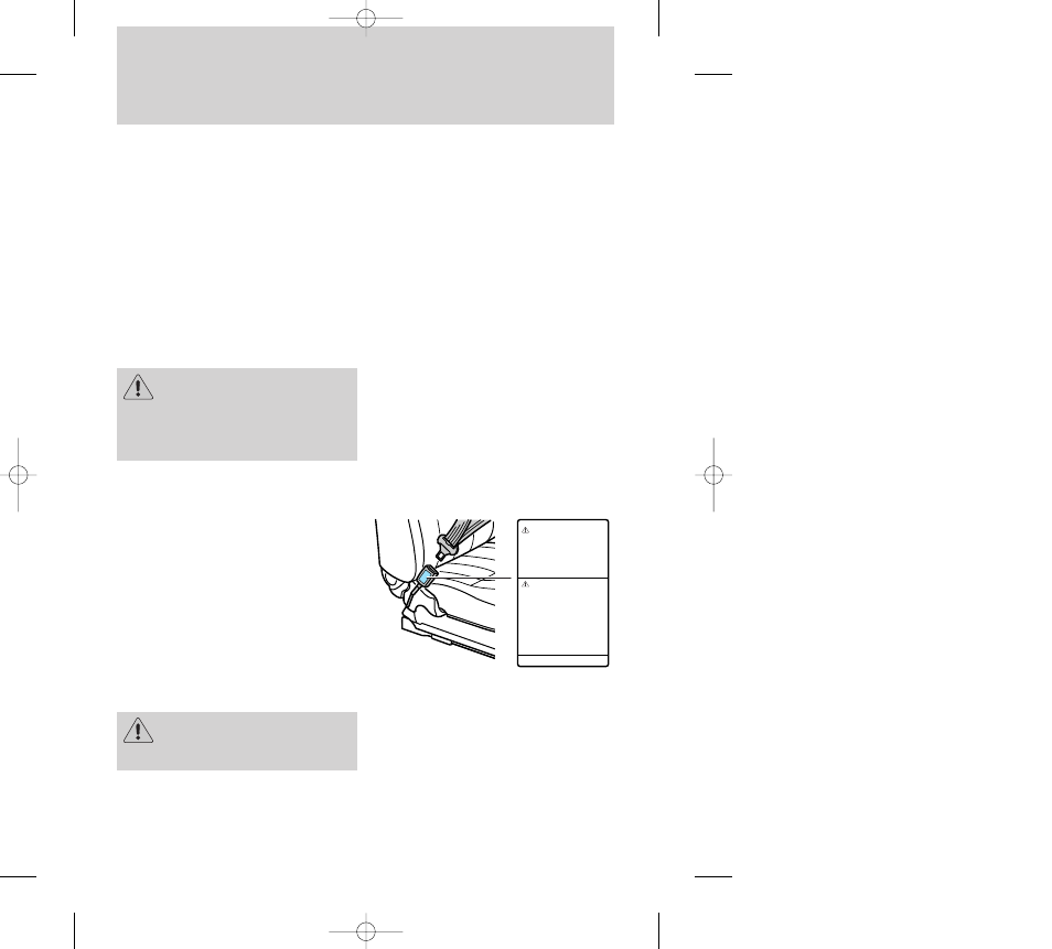 Seating and safety restraints | FORD 2000 Contour User Manual | Page 86 / 248