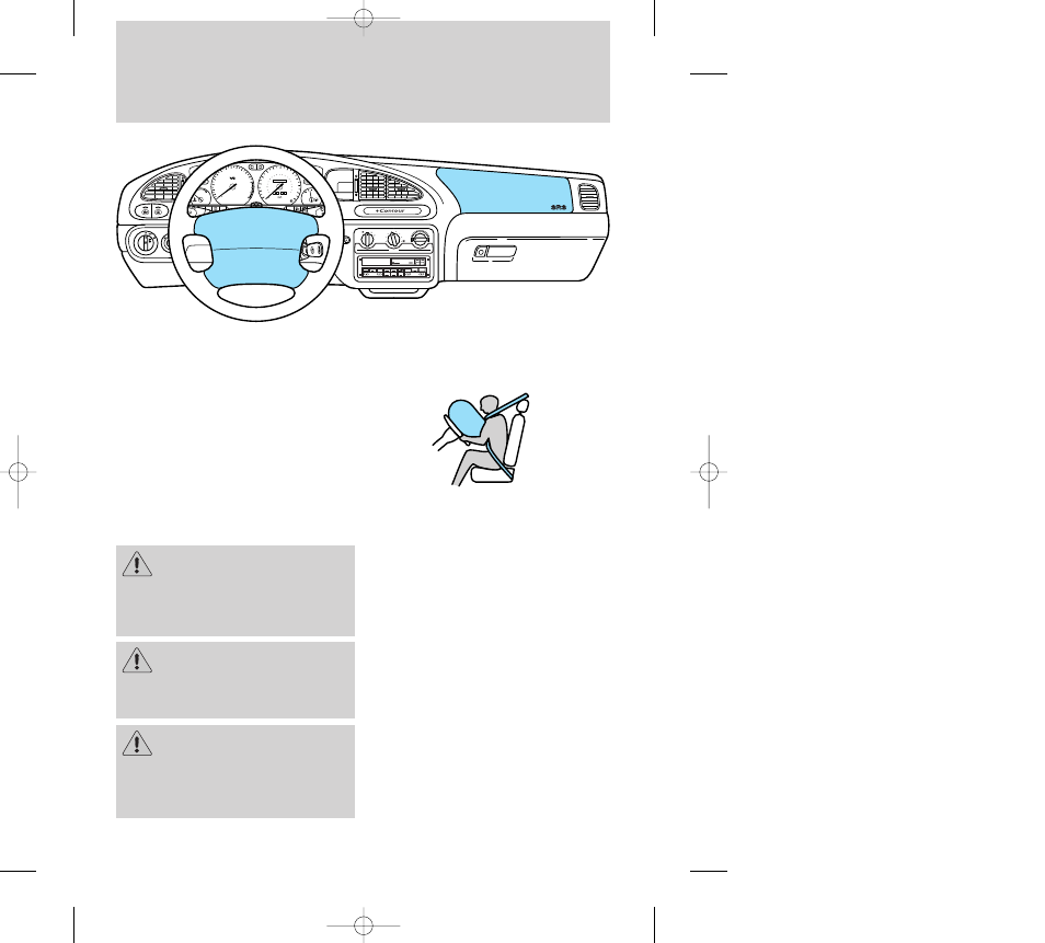 Seating and safety restraints, Brake check engine o/d off clock traction trol | FORD 2000 Contour User Manual | Page 87 / 248