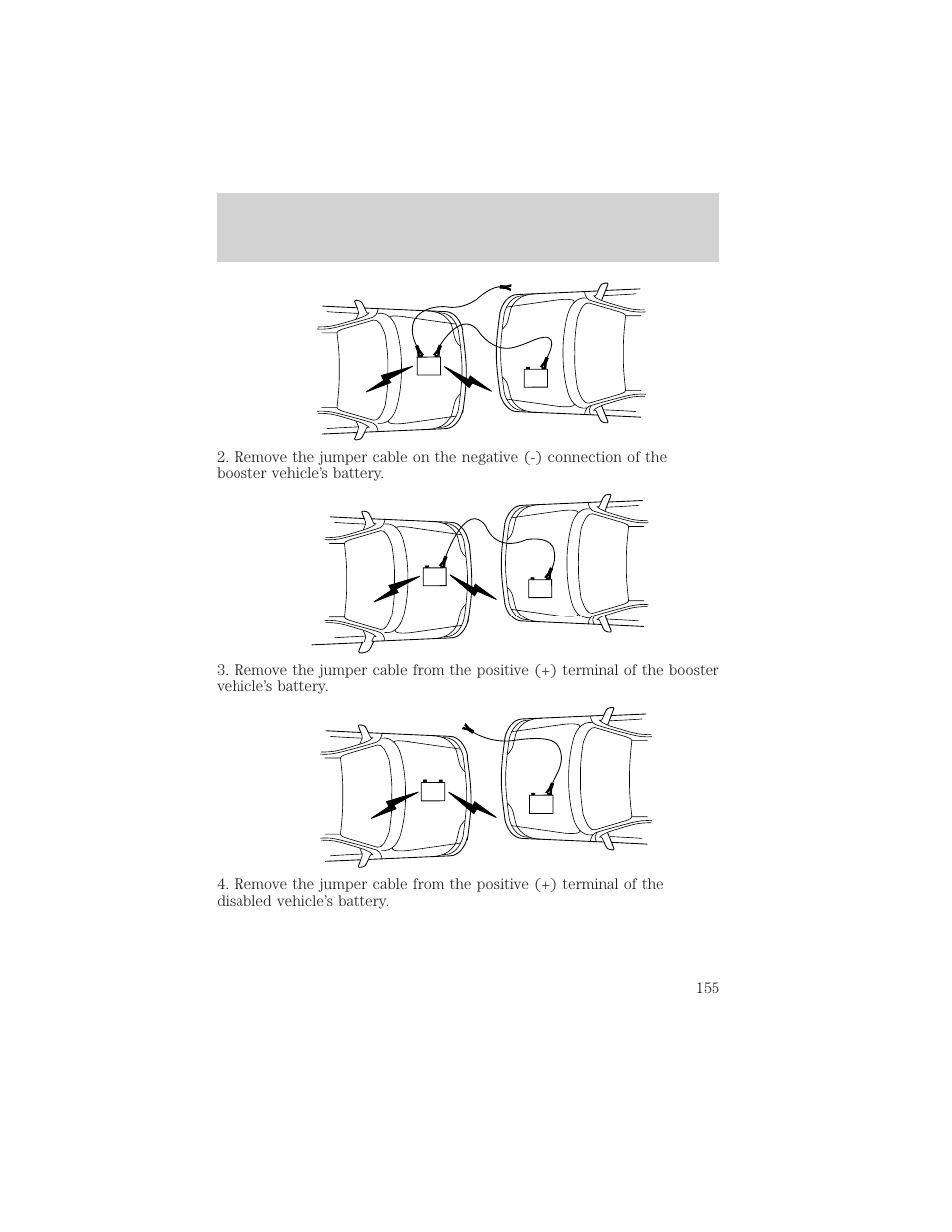 Roadside emergencies | FORD 2000 Excursion v.1 User Manual | Page 155 / 232