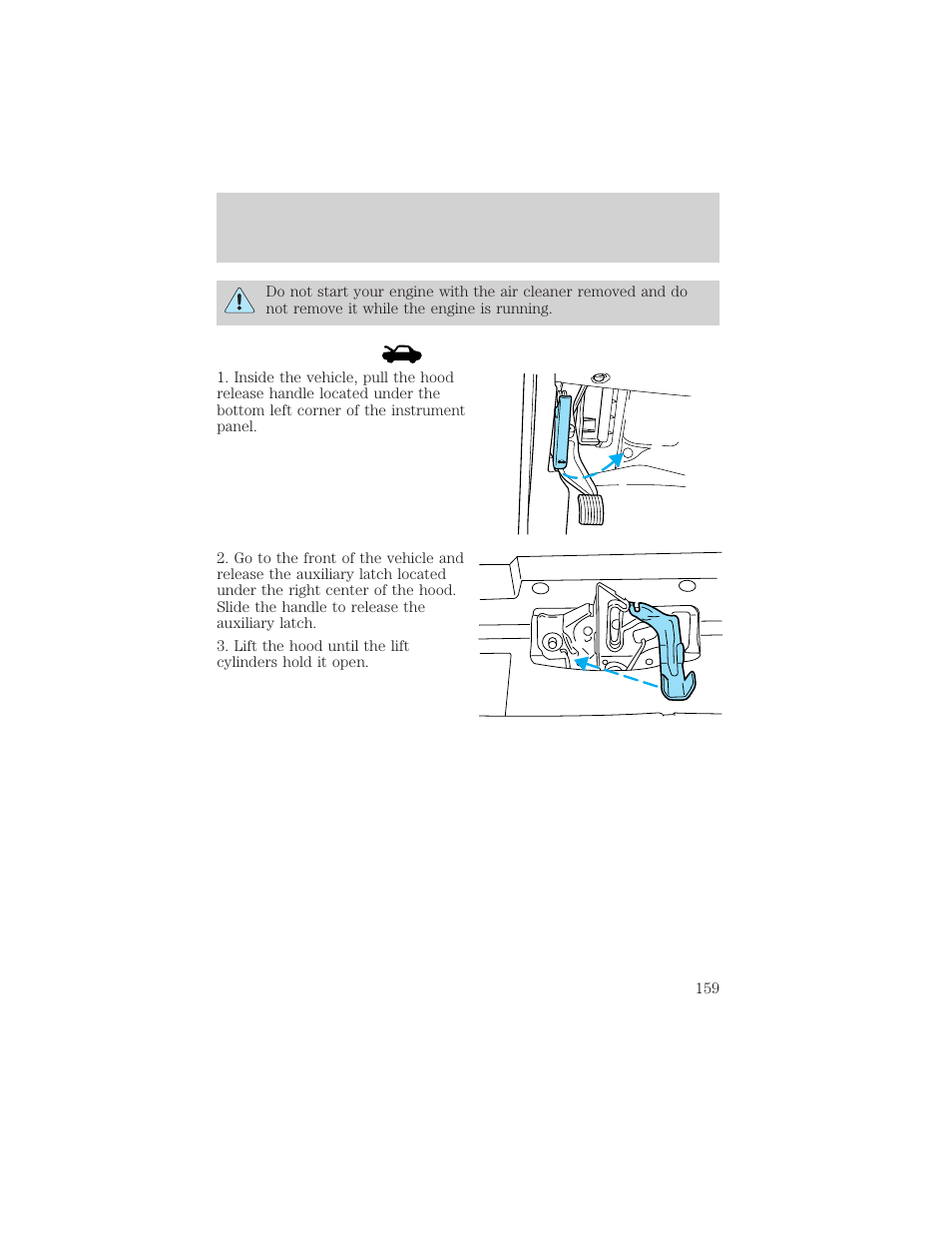 Maintenance and care | FORD 2000 Excursion v.1 User Manual | Page 159 / 232