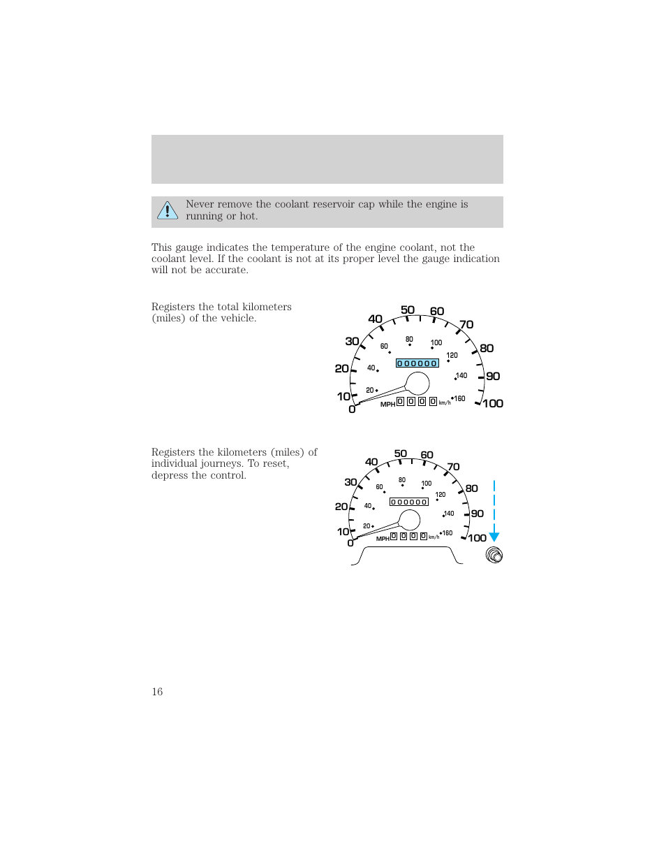 Instrumentation | FORD 2000 Excursion v.1 User Manual | Page 16 / 232