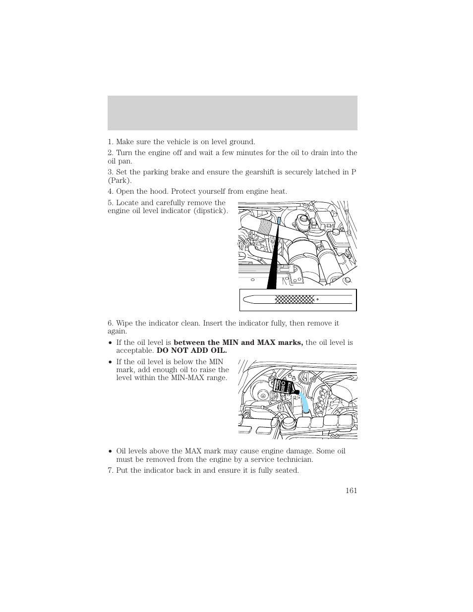 Maintenance and care | FORD 2000 Excursion v.1 User Manual | Page 161 / 232