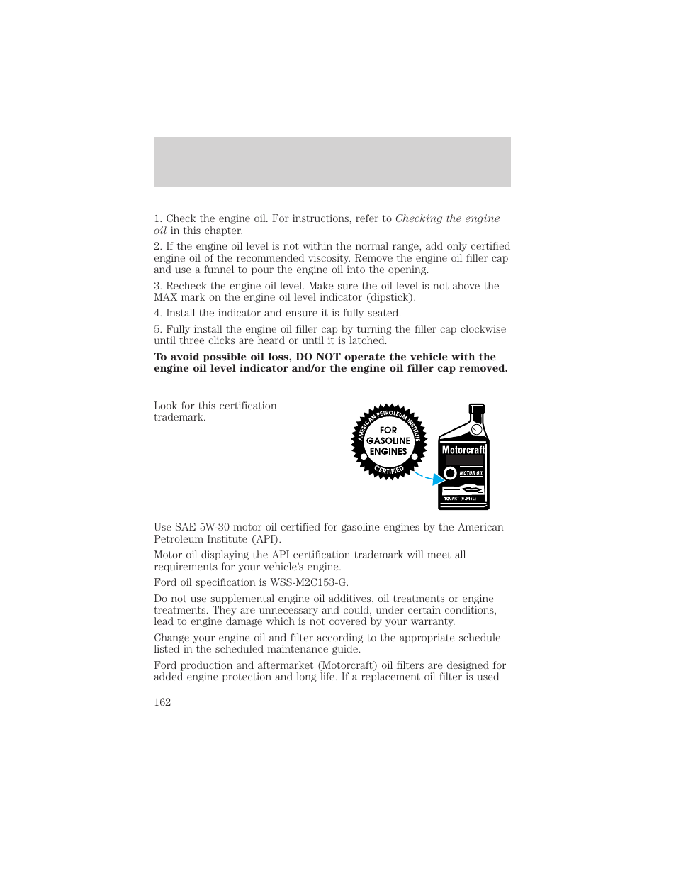 Maintenance and care | FORD 2000 Excursion v.1 User Manual | Page 162 / 232
