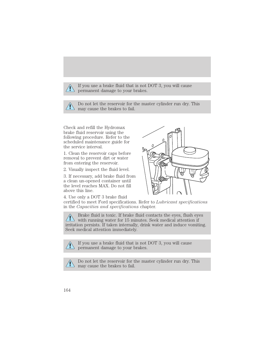 Maintenance and care | FORD 2000 Excursion v.1 User Manual | Page 164 / 232