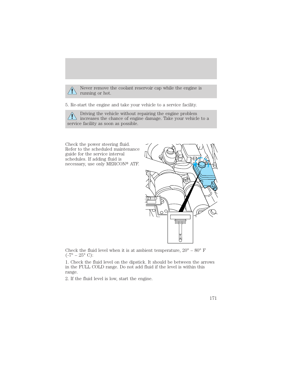 Maintenance and care | FORD 2000 Excursion v.1 User Manual | Page 171 / 232