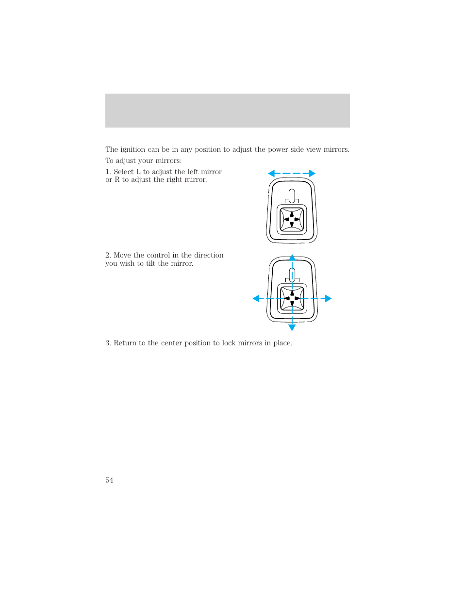 Controls and features | FORD 2000 Excursion v.1 User Manual | Page 54 / 232