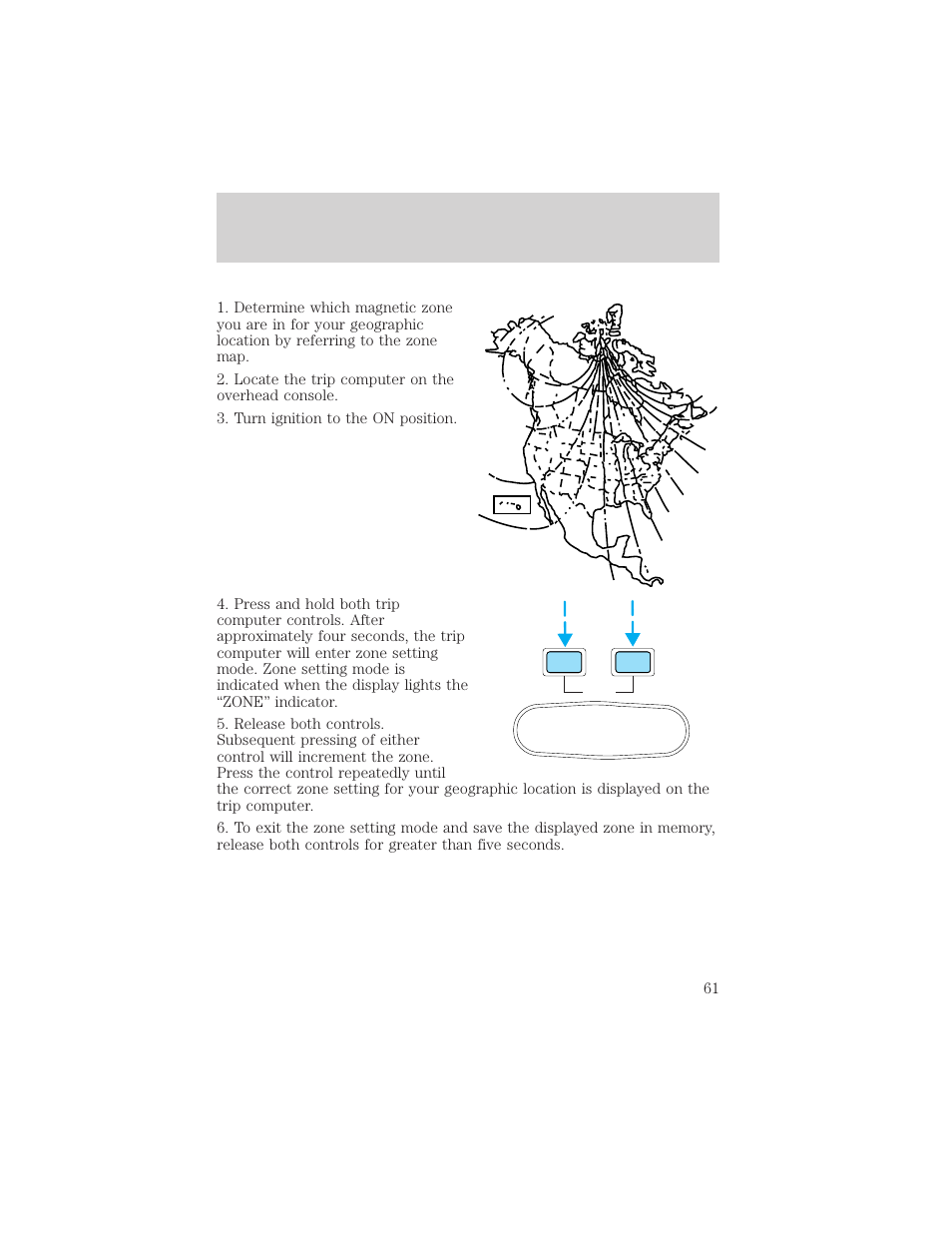 Controls and features | FORD 2000 Excursion v.1 User Manual | Page 61 / 232