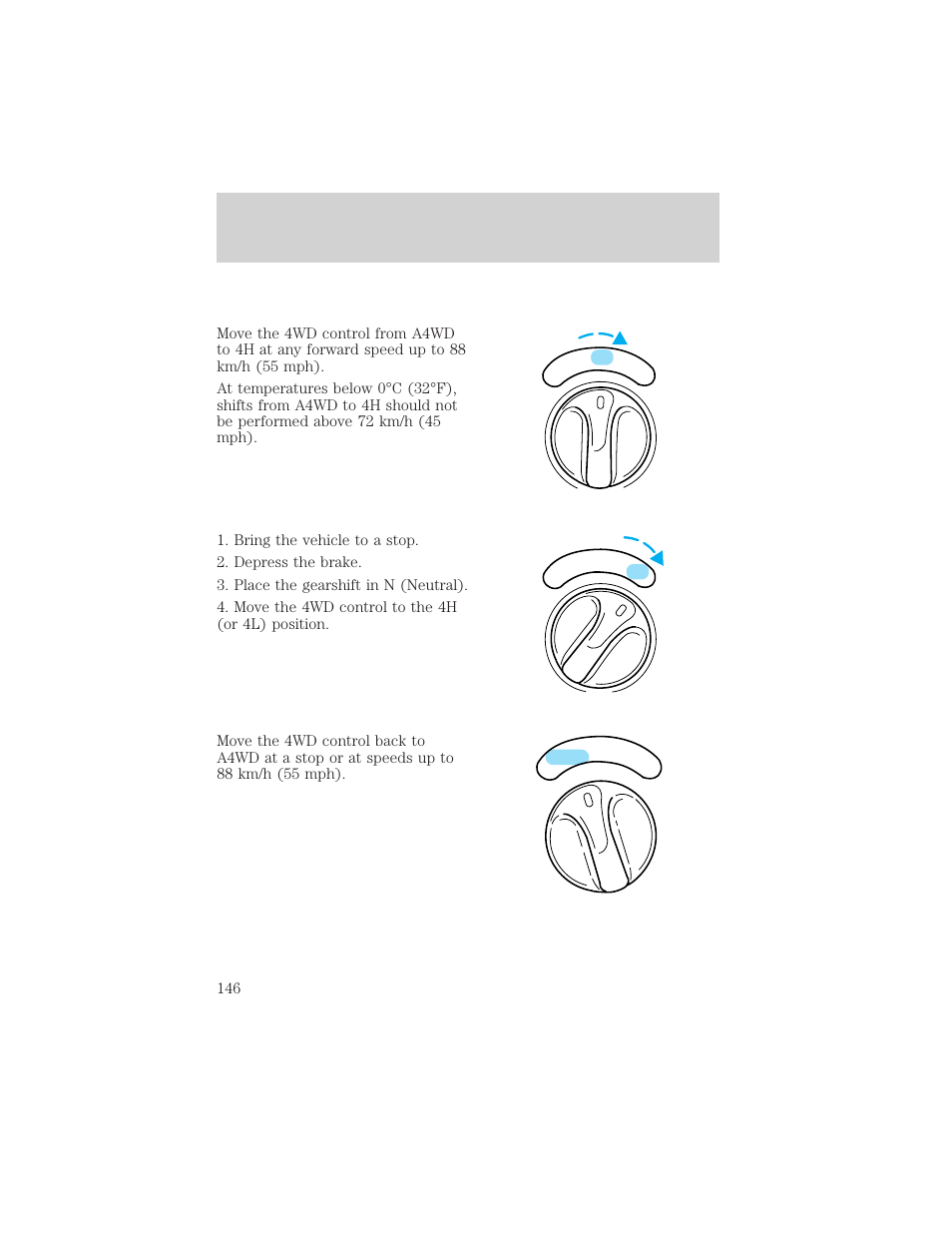 Driving | FORD 2000 Expedition User Manual | Page 146 / 256