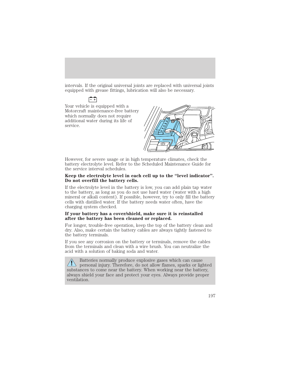 Maintenance and care | FORD 2000 Expedition User Manual | Page 197 / 256