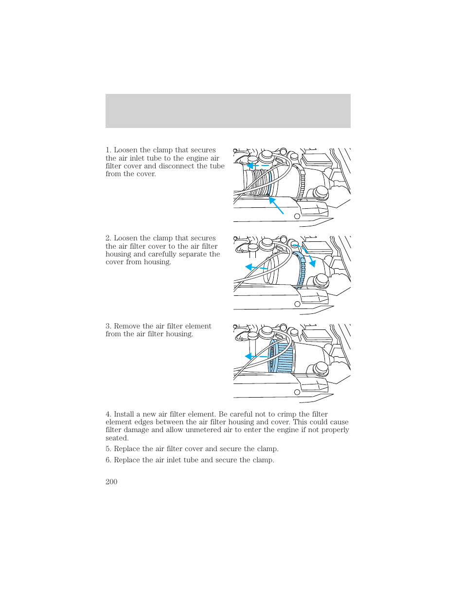 Maintenance and care | FORD 2000 Expedition User Manual | Page 200 / 256