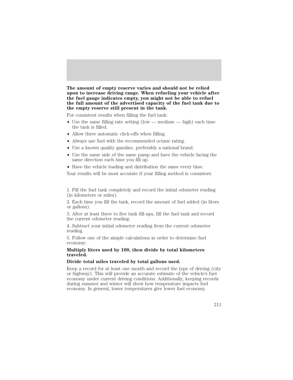 Maintenance and care | FORD 2000 Expedition User Manual | Page 211 / 256