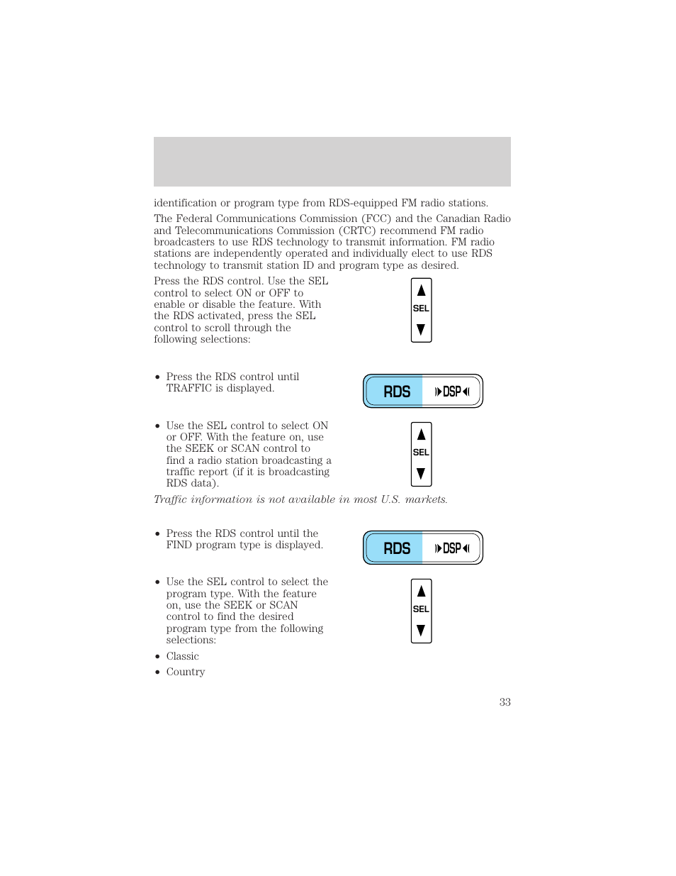 Controls and features | FORD 2000 Expedition User Manual | Page 33 / 256