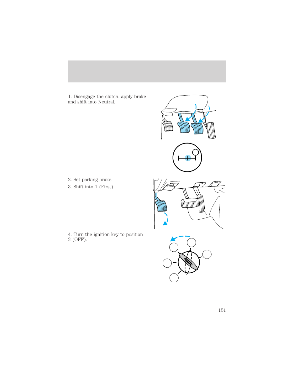 Driving | FORD 2000 F-150 User Manual | Page 151 / 280