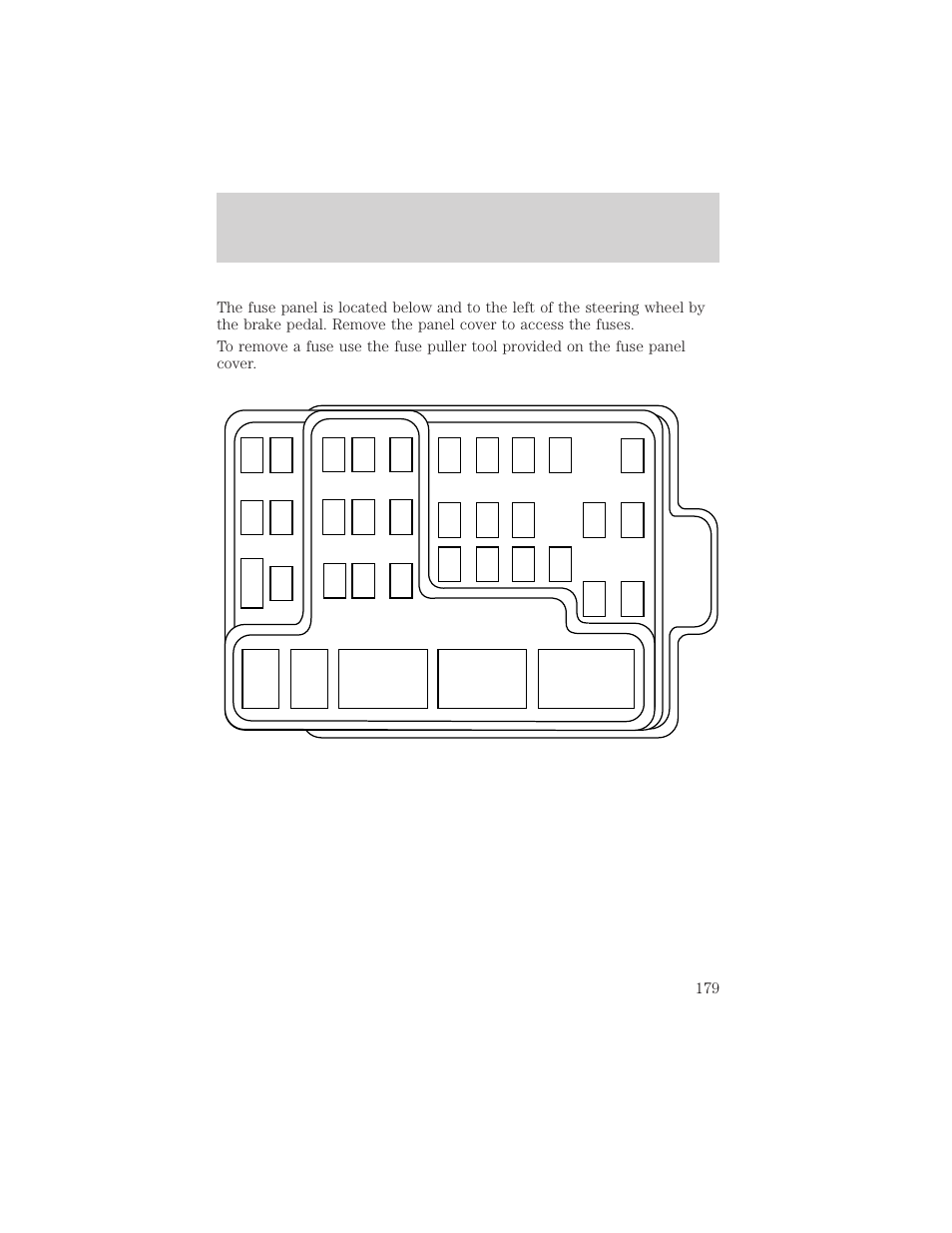 Roadside emergencies | FORD 2000 F-150 User Manual | Page 179 / 280