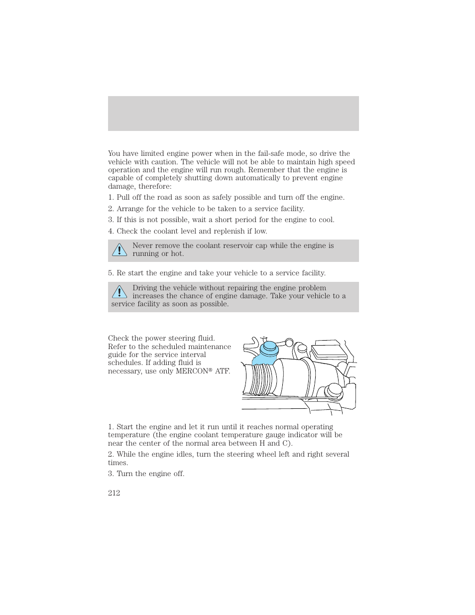 Maintenance and care | FORD 2000 F-150 User Manual | Page 212 / 280