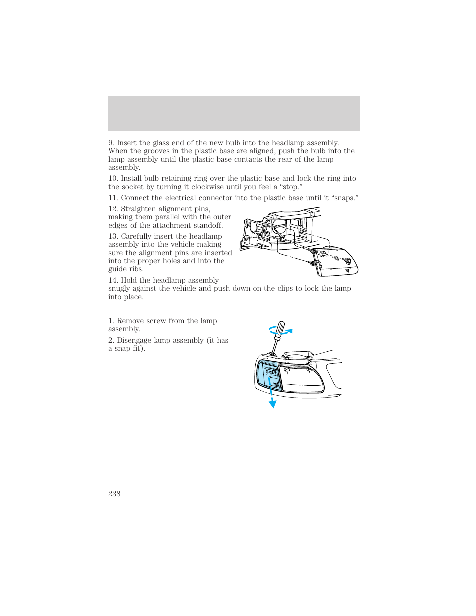 Maintenance and care | FORD 2000 F-150 User Manual | Page 238 / 280