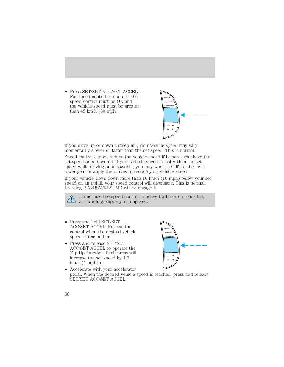 Controls and features | FORD 2000 F-150 User Manual | Page 68 / 280