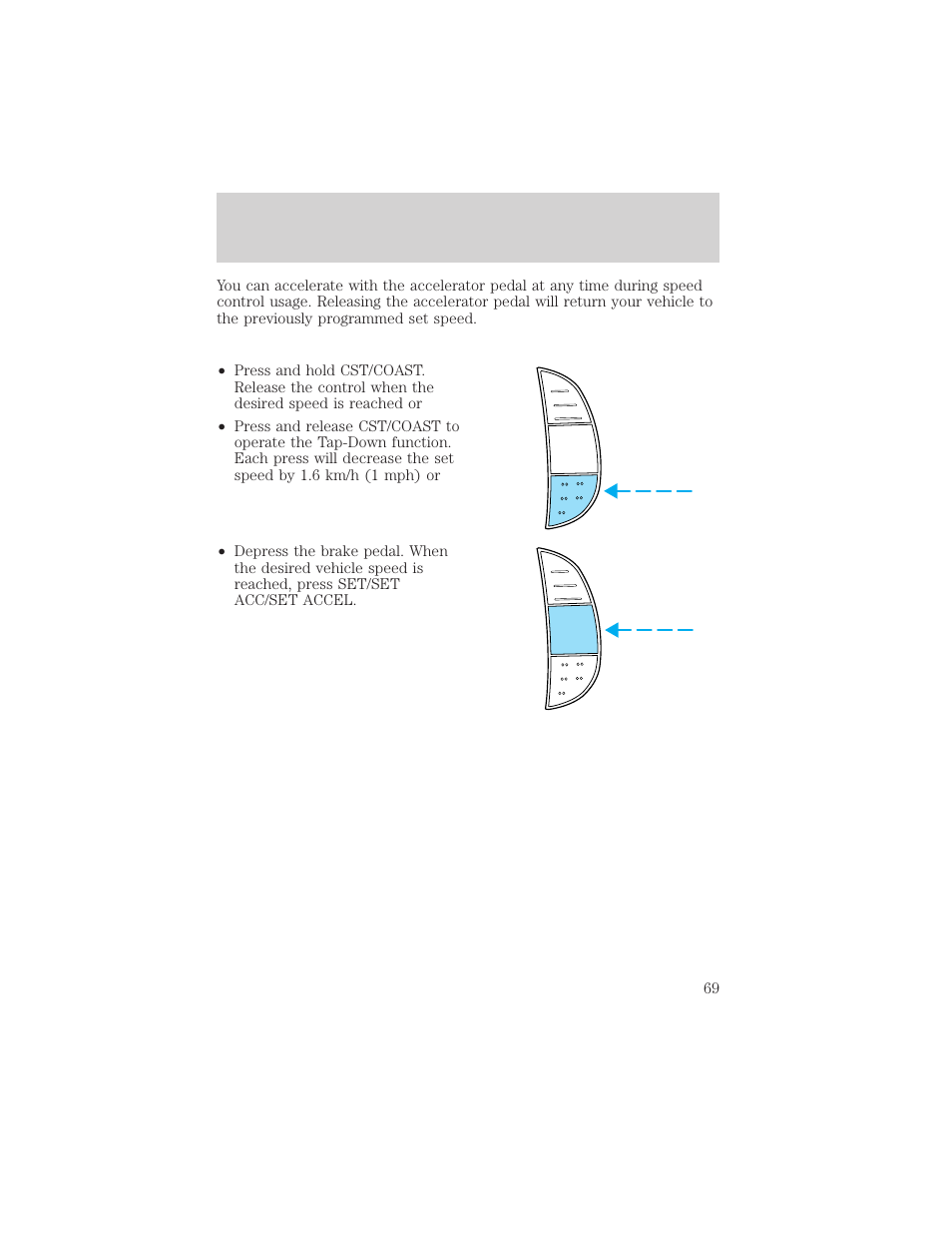 Controls and features | FORD 2000 F-150 User Manual | Page 69 / 280