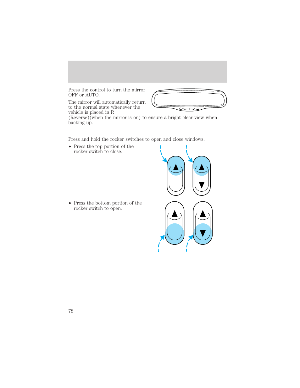 Controls and features | FORD 2000 F-150 User Manual | Page 78 / 280