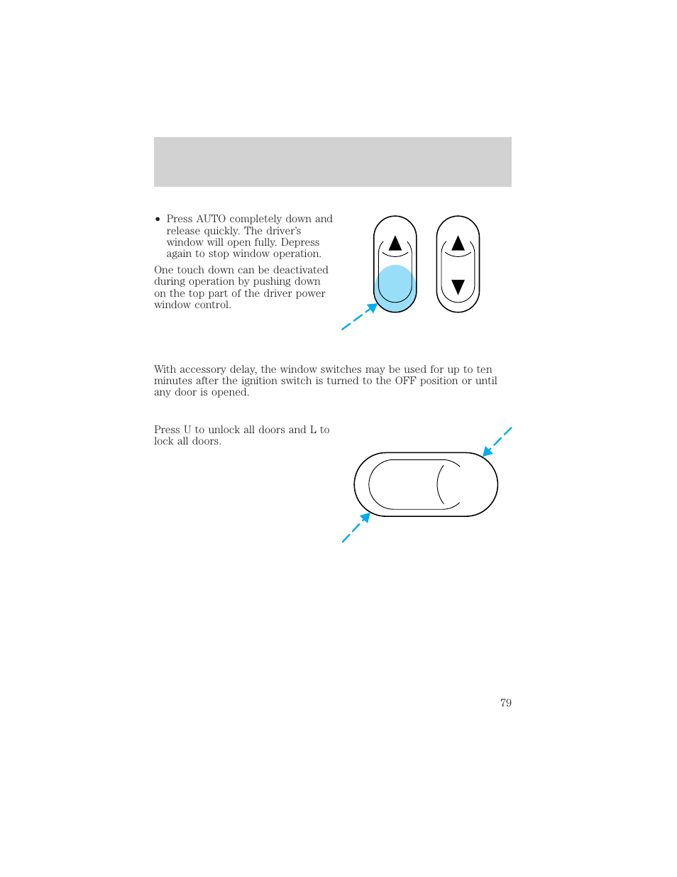 FORD 2000 F-150 User Manual | Page 79 / 280