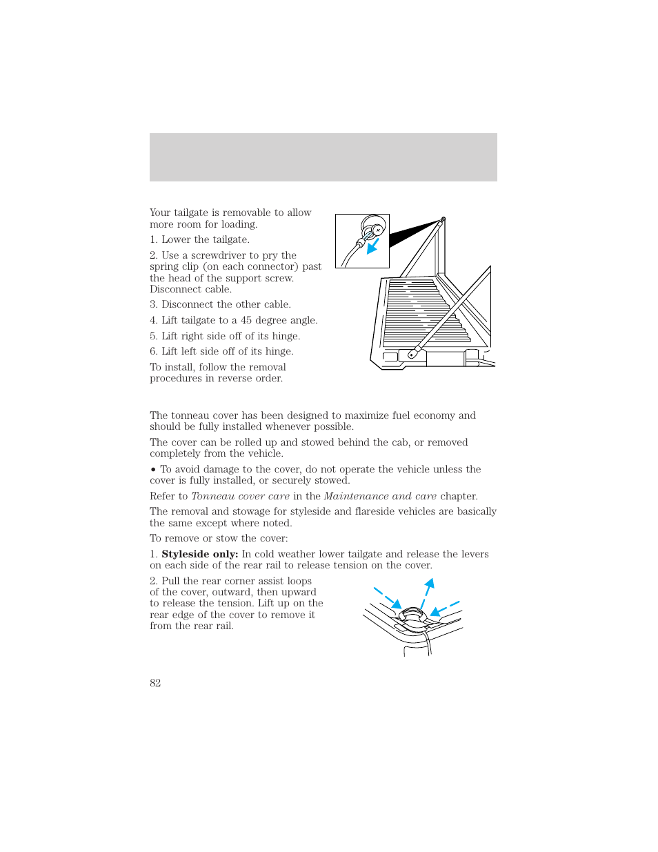 Controls and features | FORD 2000 F-150 User Manual | Page 82 / 280