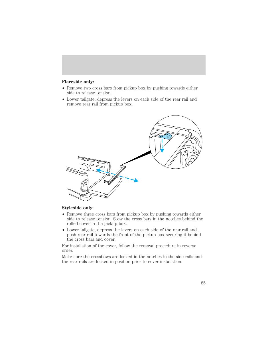 Controls and features | FORD 2000 F-150 User Manual | Page 85 / 280