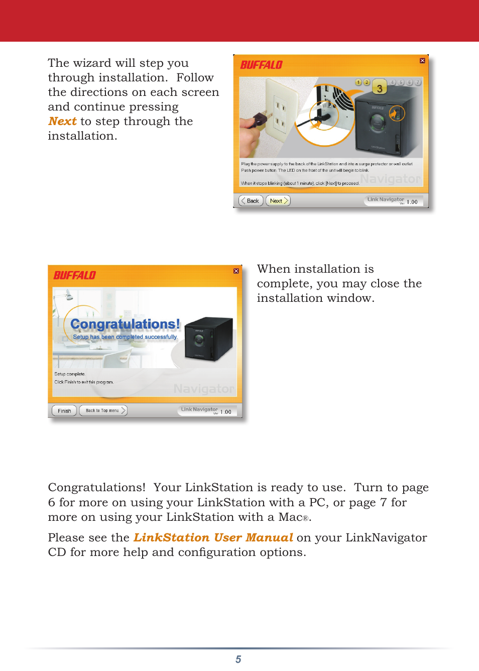 Buffalo Technology LS-QL/R5 User Manual | Page 5 / 12