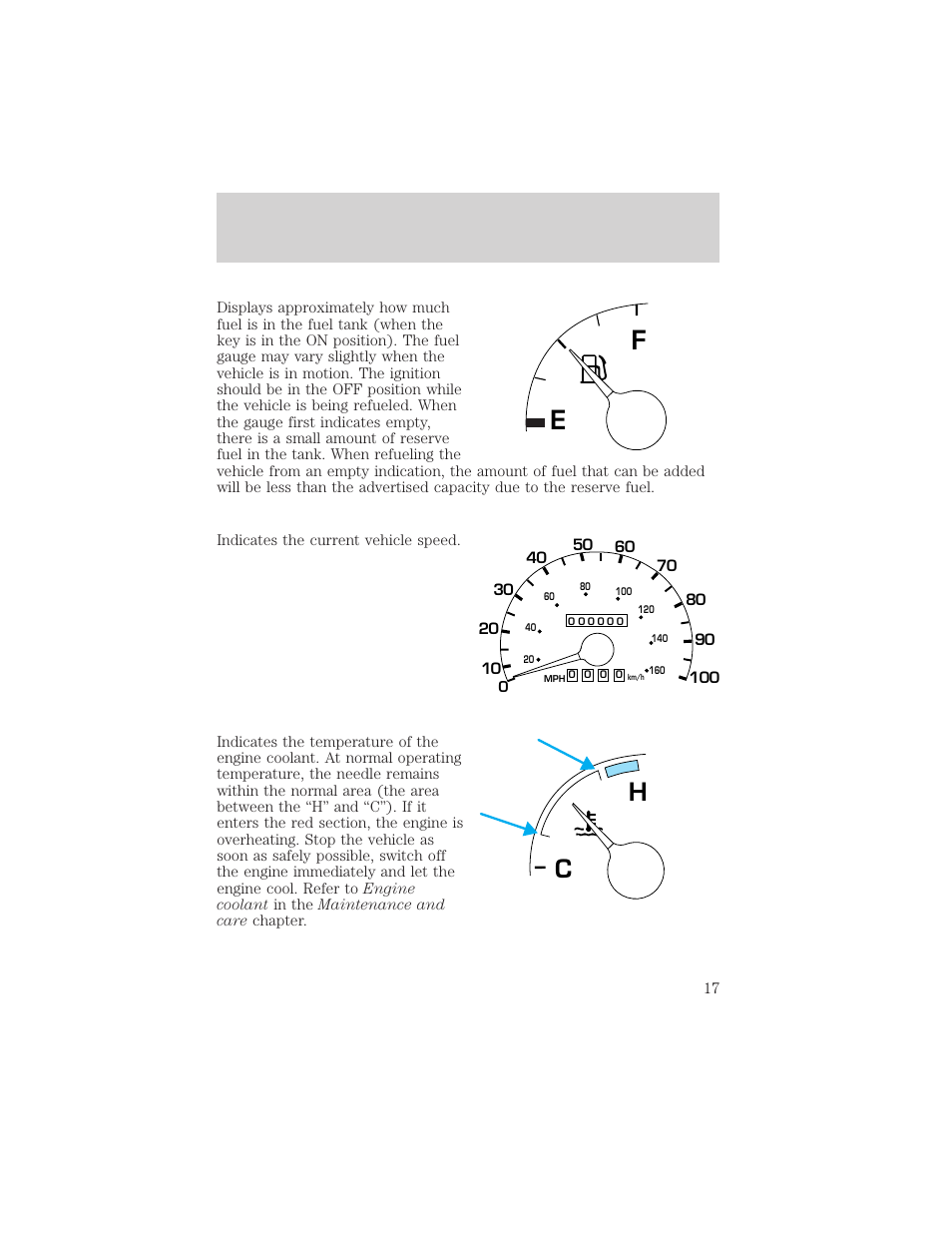Instrumentation | FORD 2000 F-550 v.1 User Manual | Page 17 / 256