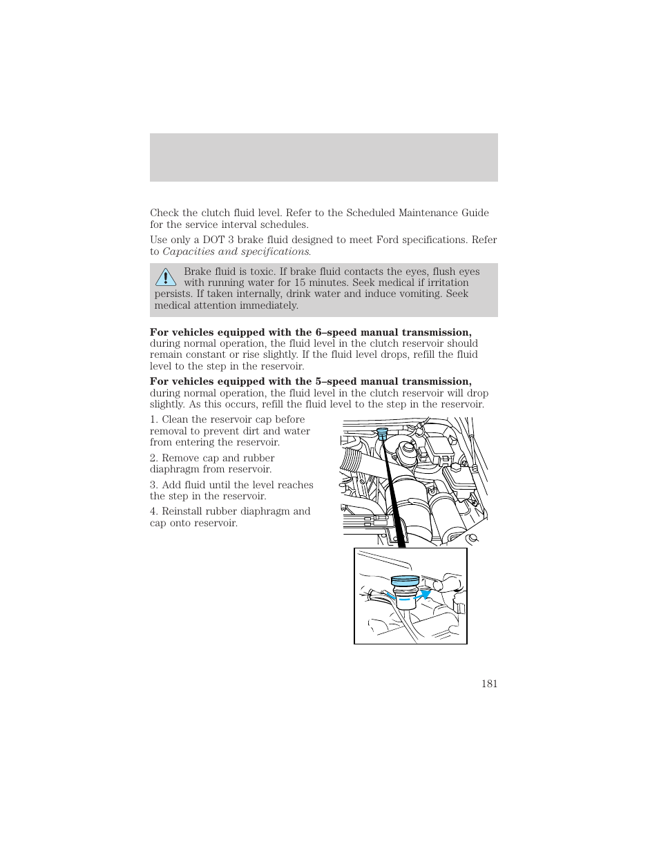 Maintenance and care | FORD 2000 F-550 v.1 User Manual | Page 181 / 256