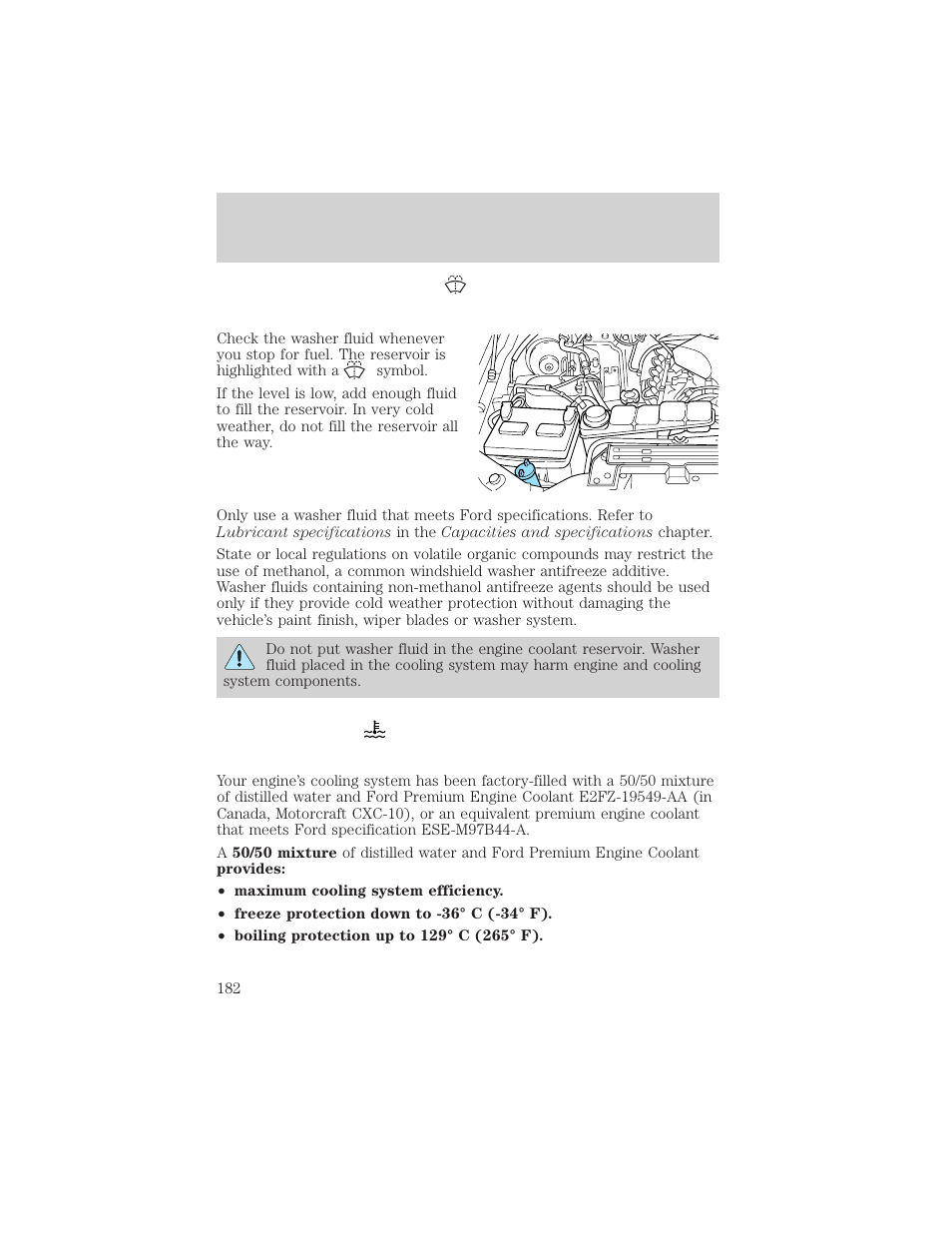 Maintenance and care | FORD 2000 F-550 v.1 User Manual | Page 182 / 256