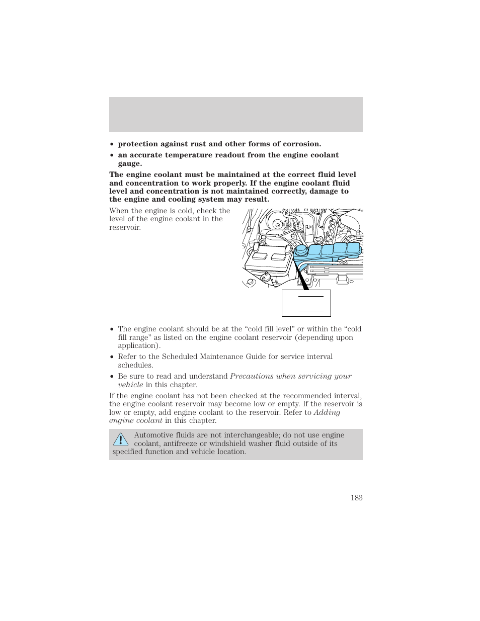 Maintenance and care | FORD 2000 F-550 v.1 User Manual | Page 183 / 256