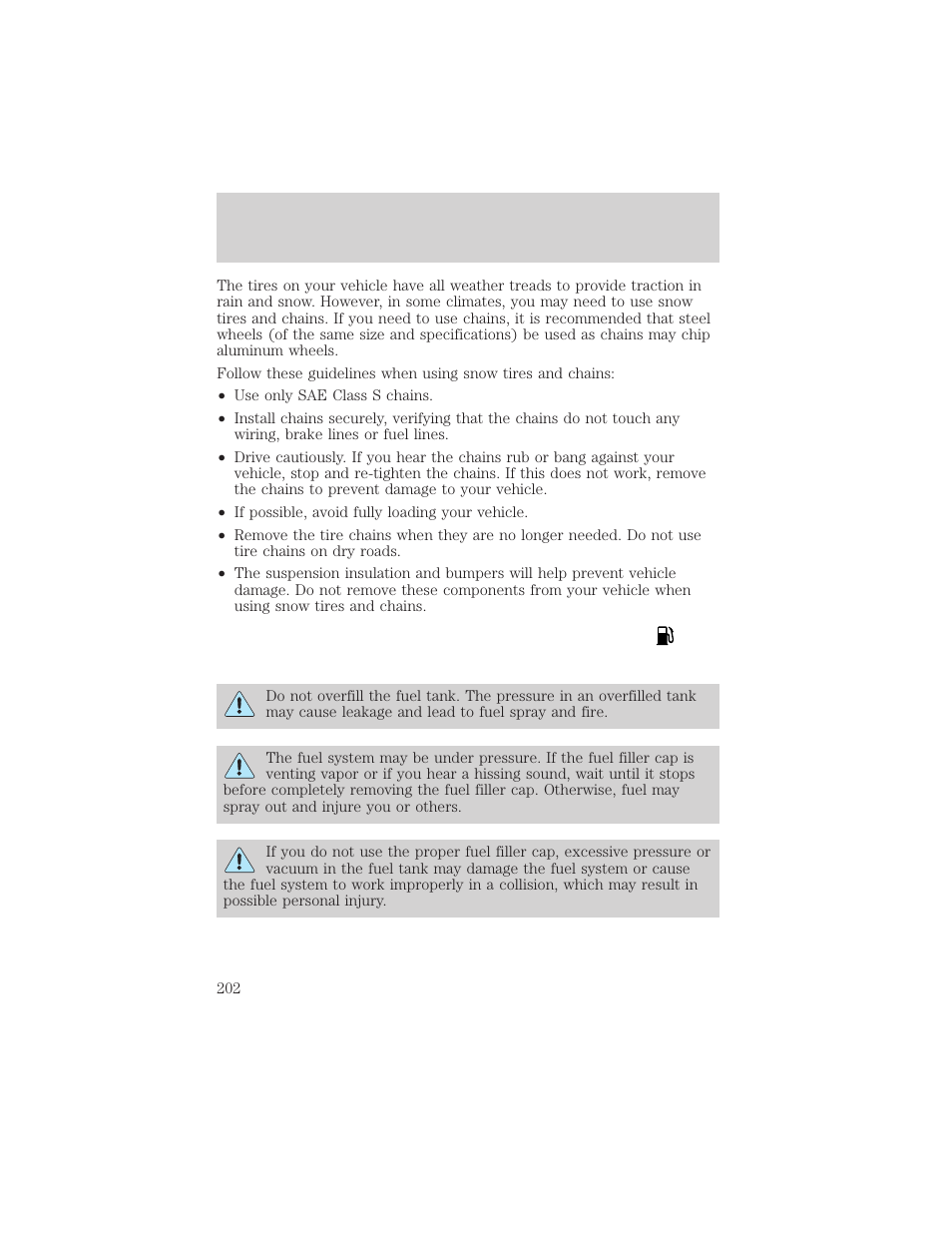 Maintenance and care | FORD 2000 F-550 v.1 User Manual | Page 202 / 256