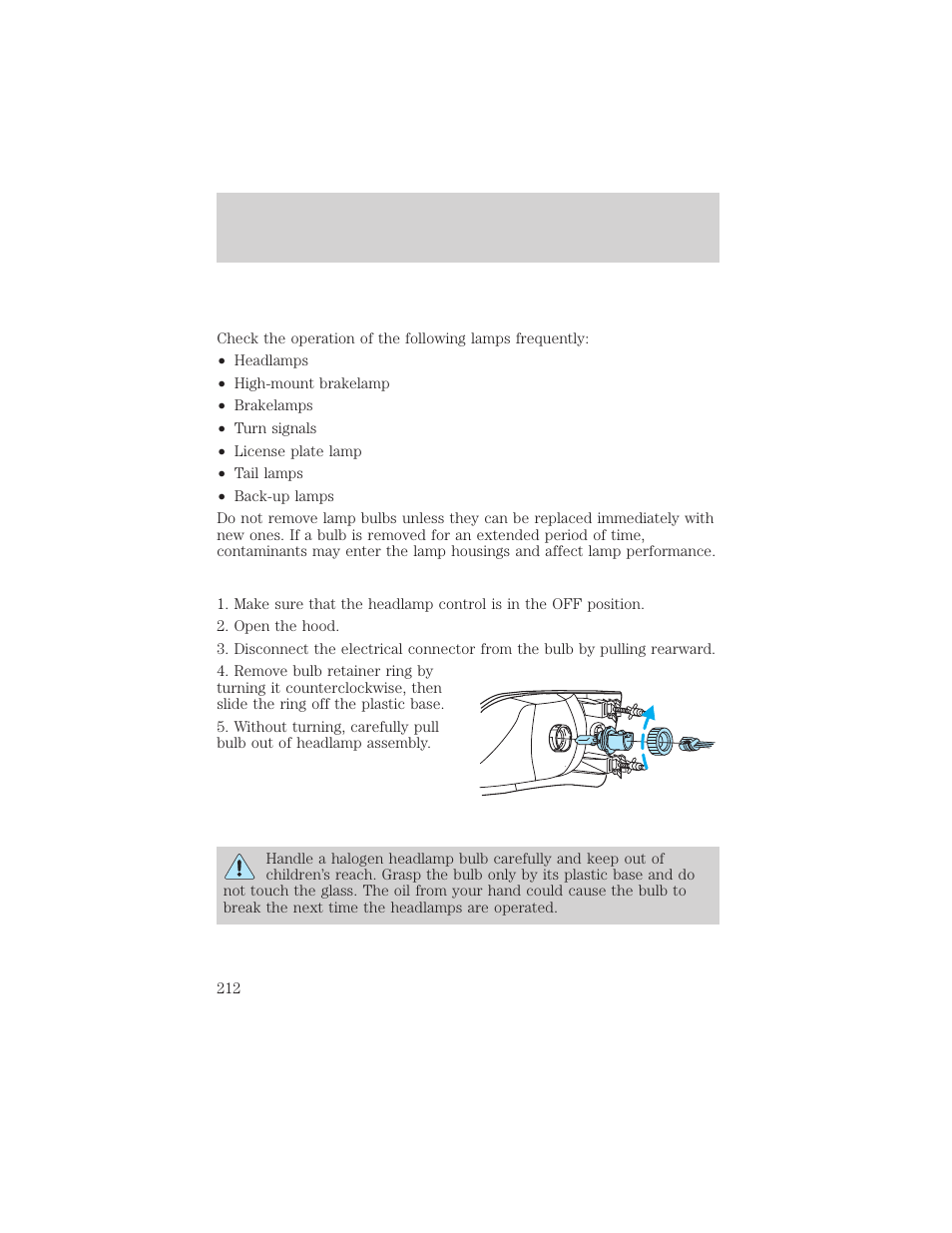 Maintenance and care | FORD 2000 F-550 v.1 User Manual | Page 212 / 256