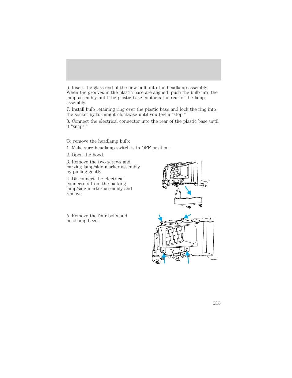 Maintenance and care | FORD 2000 F-550 v.1 User Manual | Page 213 / 256