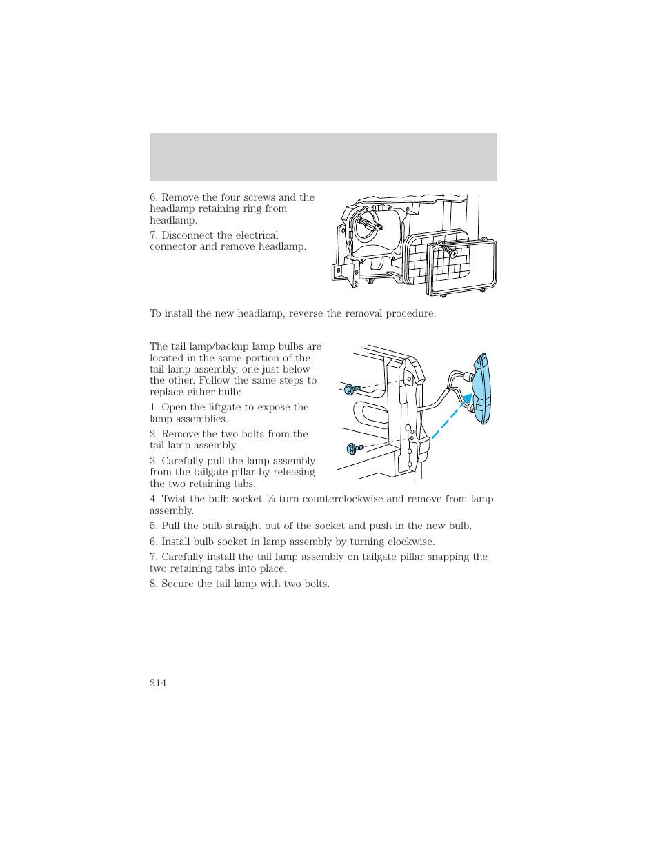 Maintenance and care | FORD 2000 F-550 v.1 User Manual | Page 214 / 256