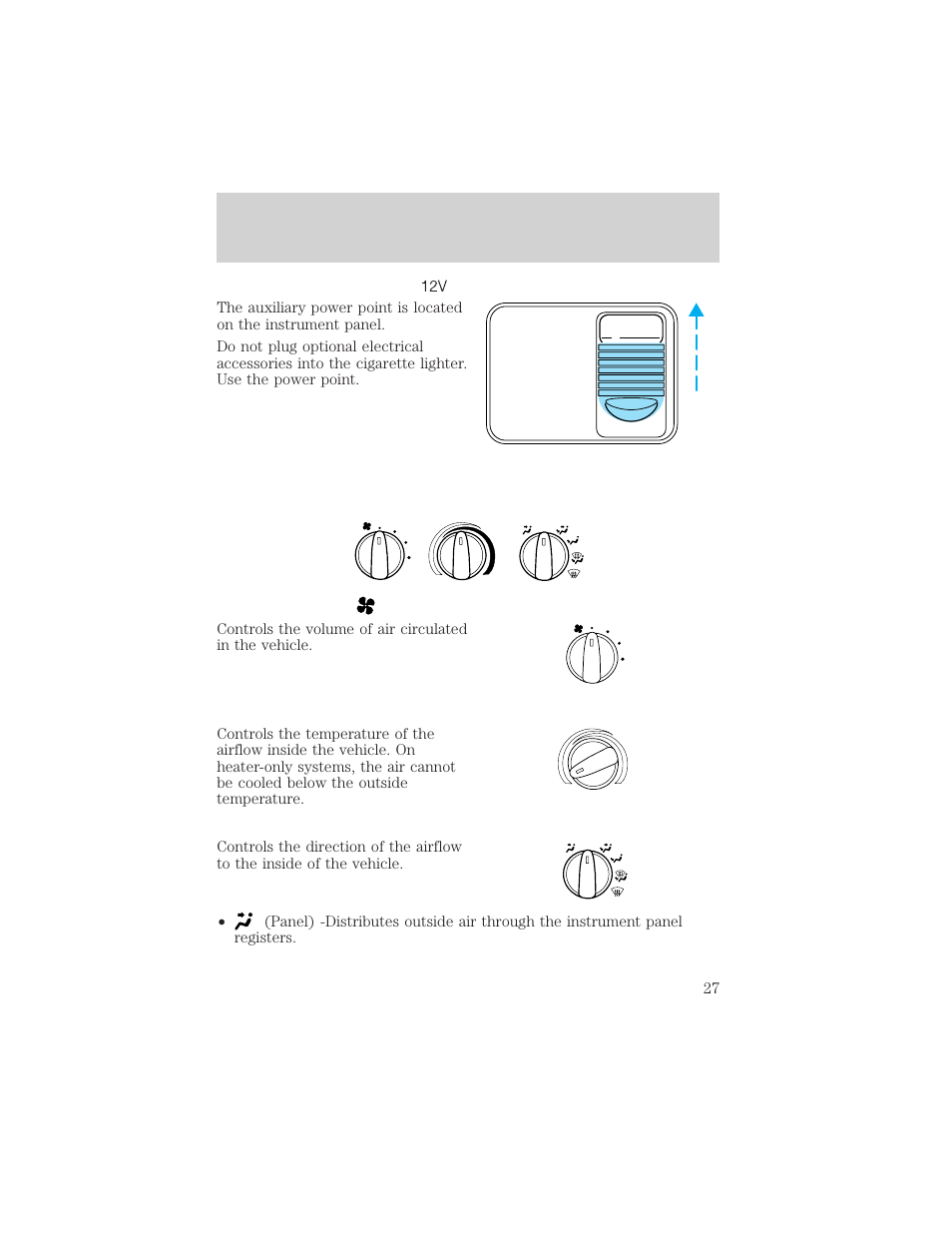 Controls and features | FORD 2000 F-550 v.1 User Manual | Page 27 / 256