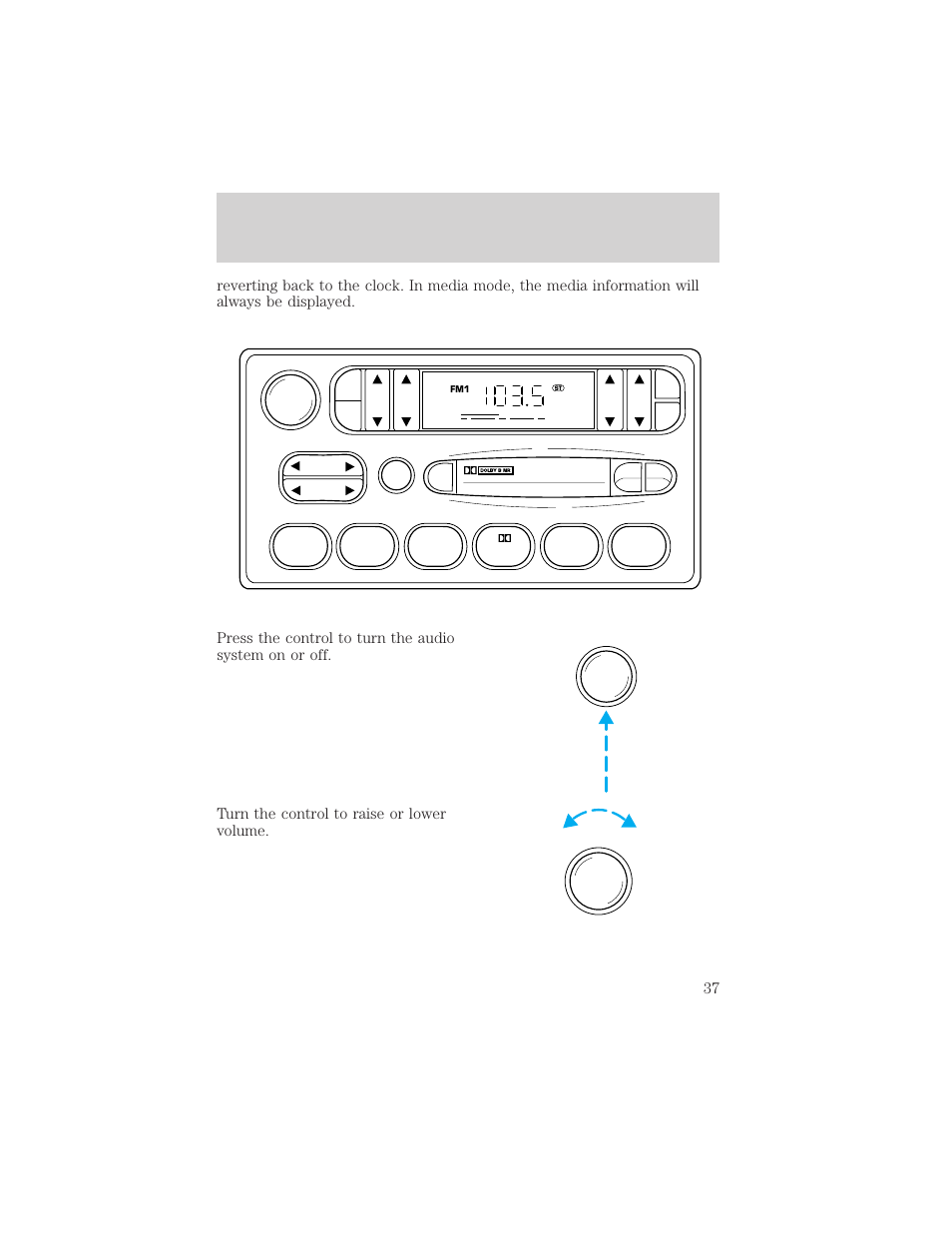 Controls and features | FORD 2000 F-550 v.1 User Manual | Page 37 / 256