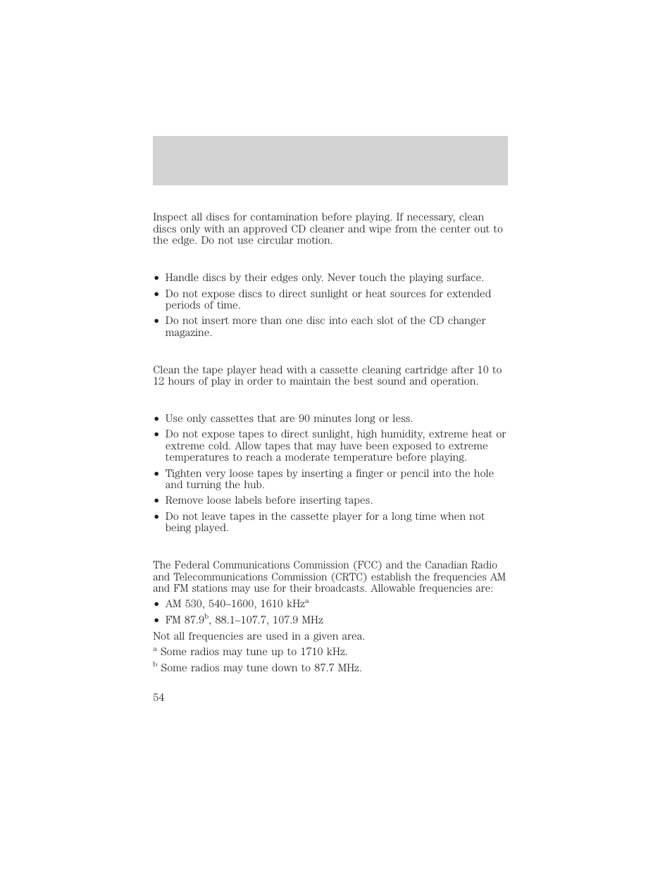 Controls and features | FORD 2000 F-550 v.1 User Manual | Page 54 / 256