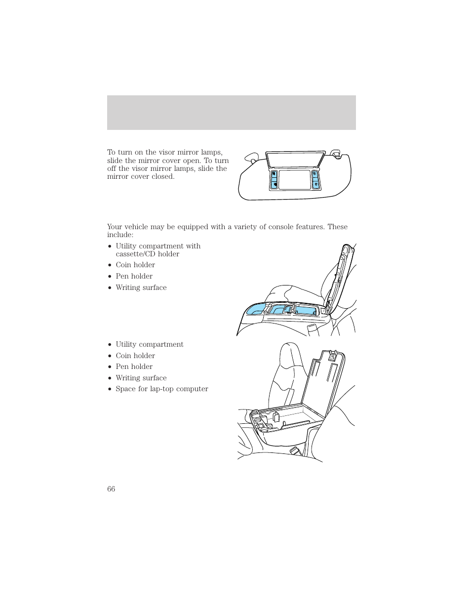 Controls and features | FORD 2000 F-550 v.1 User Manual | Page 66 / 256