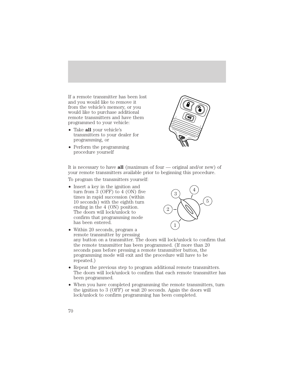 Controls and features | FORD 2000 F-550 v.1 User Manual | Page 70 / 256