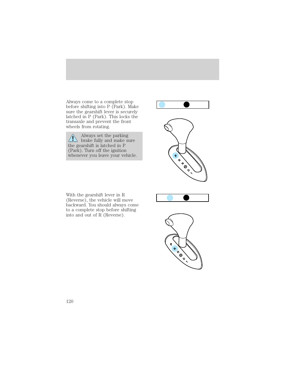 Driving | FORD 2000 Taurus User Manual | Page 120 / 232