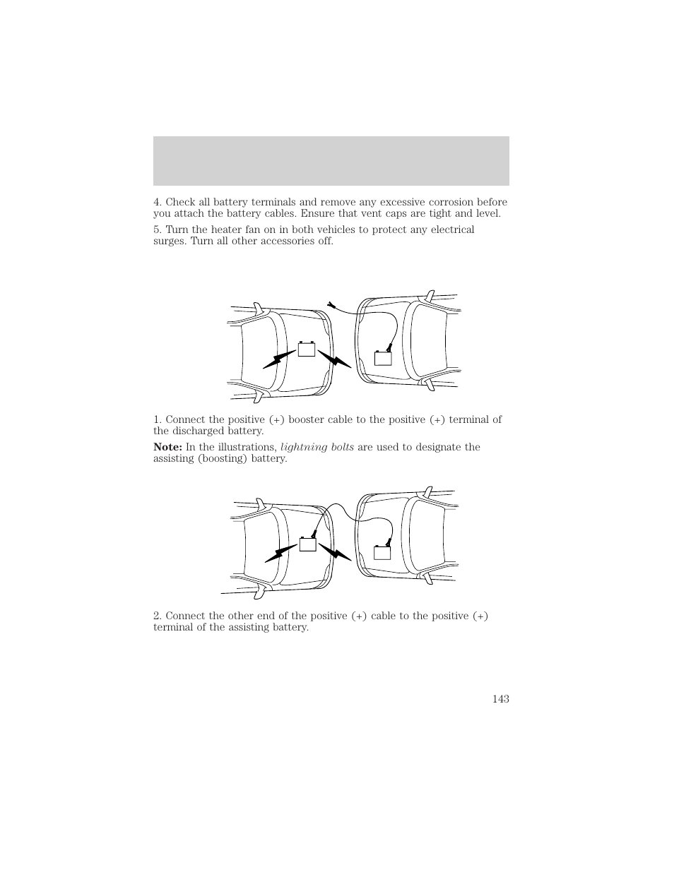 Roadside emergencies | FORD 2000 Taurus User Manual | Page 143 / 232