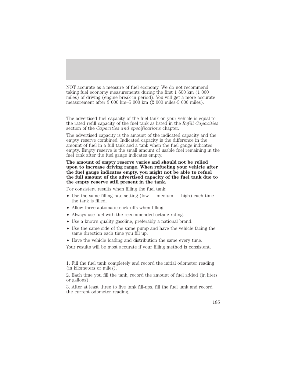Maintenance and care | FORD 2000 Taurus User Manual | Page 185 / 232