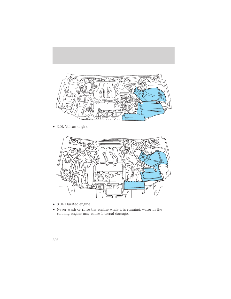 Maintenance and care | FORD 2000 Taurus User Manual | Page 202 / 232