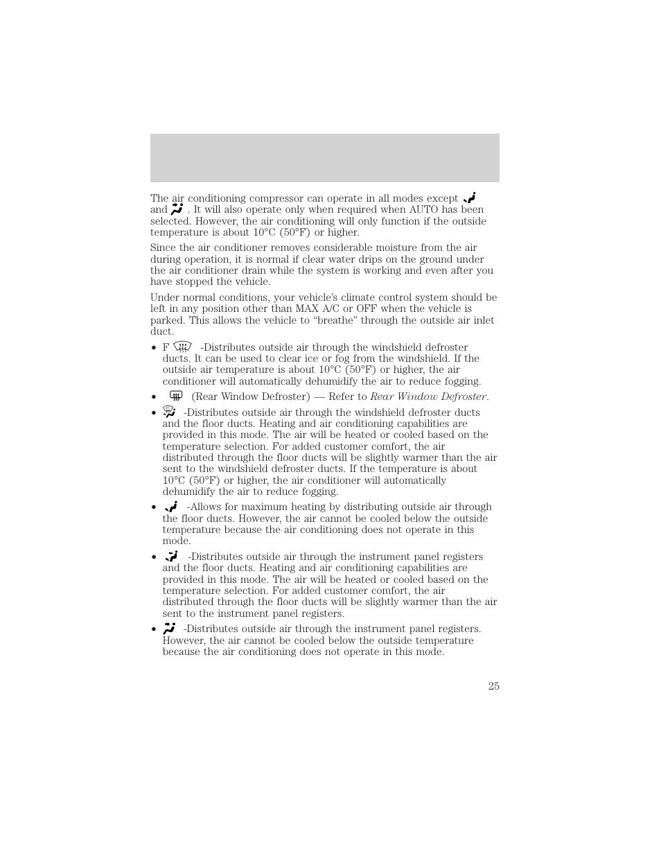 Controls and features | FORD 2000 Taurus User Manual | Page 25 / 232