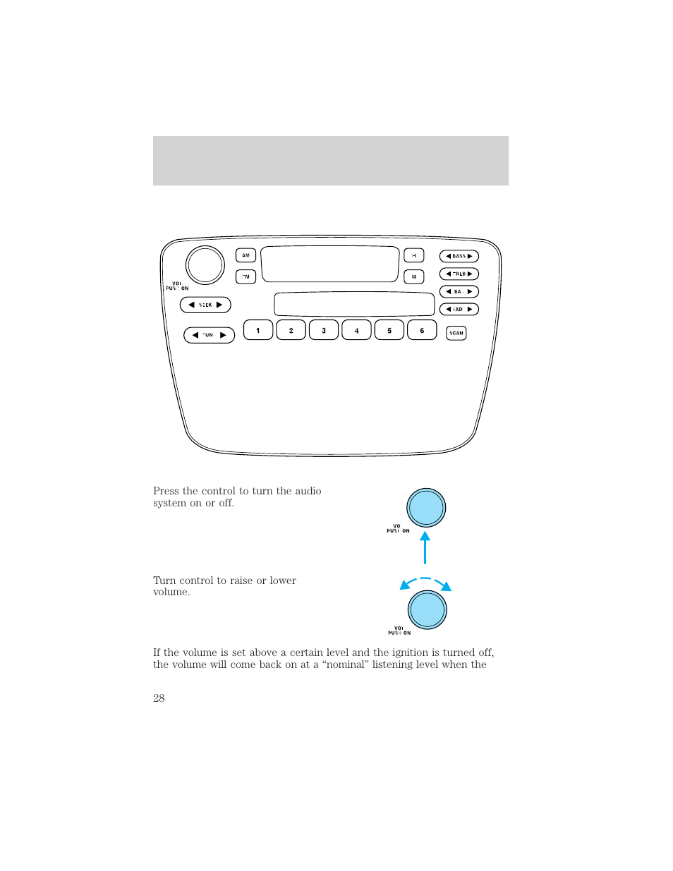 Controls and features | FORD 2000 Taurus User Manual | Page 28 / 232