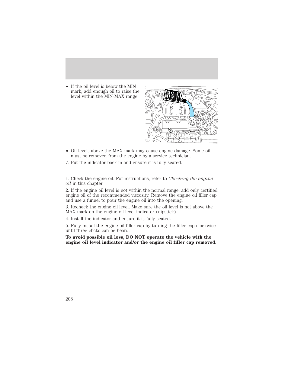 Maintenance and care | FORD 2000 Windstar User Manual | Page 208 / 280