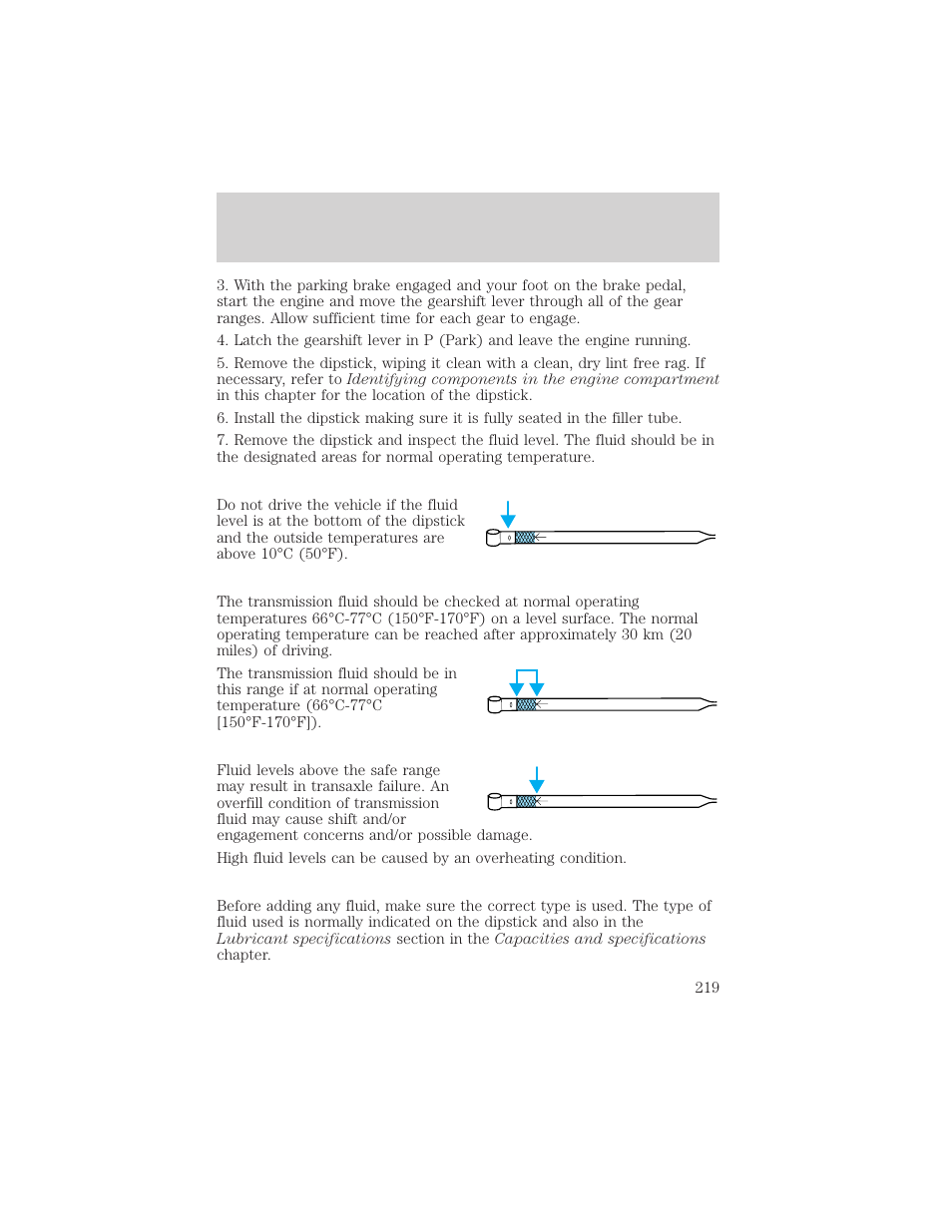 Maintenance and care | FORD 2000 Windstar User Manual | Page 219 / 280