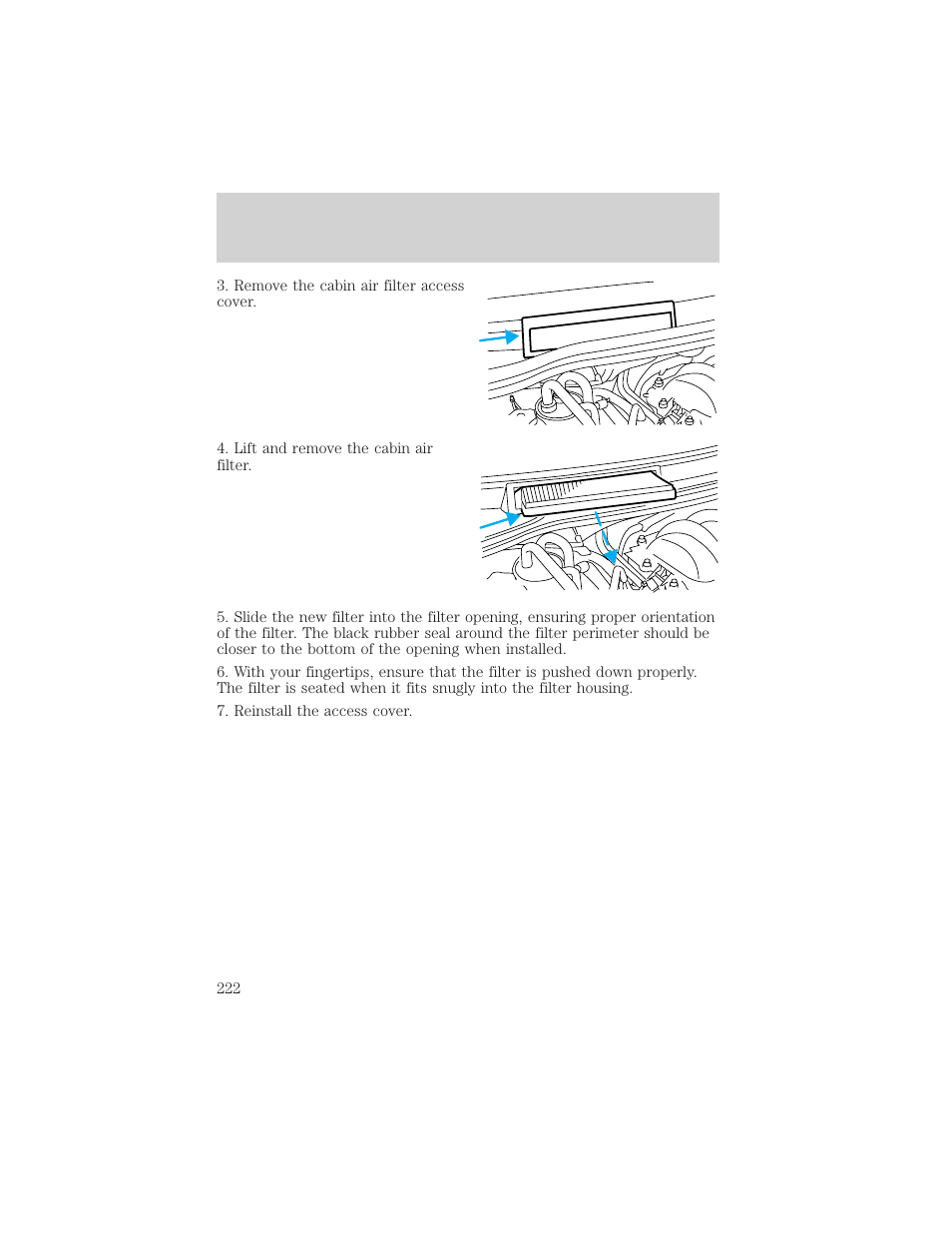 Maintenance and care | FORD 2000 Windstar User Manual | Page 222 / 280